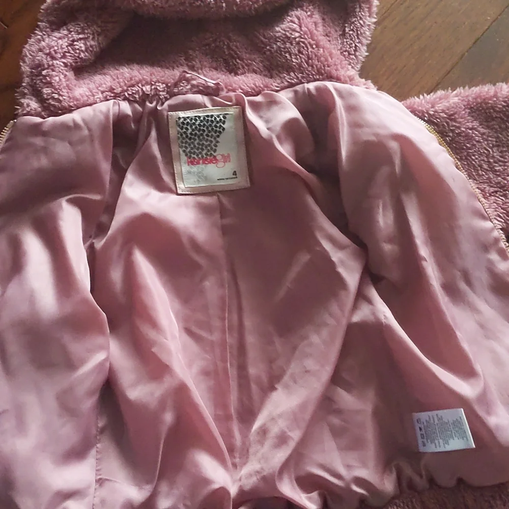 Toddler Kenzie girl fleece jacket